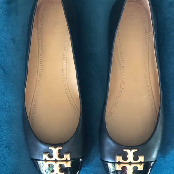 Tory Burch Cap-Toe Chelsea Flats - Picture 3 of 6